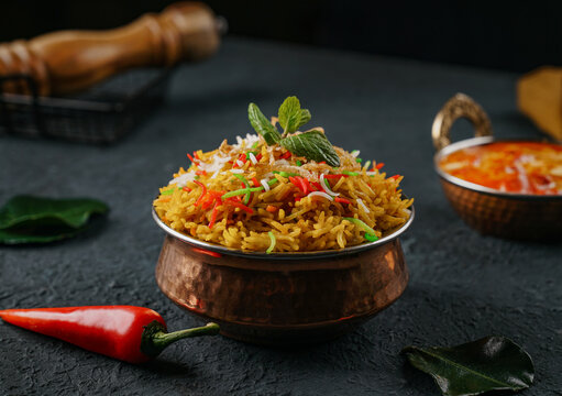veg briyani